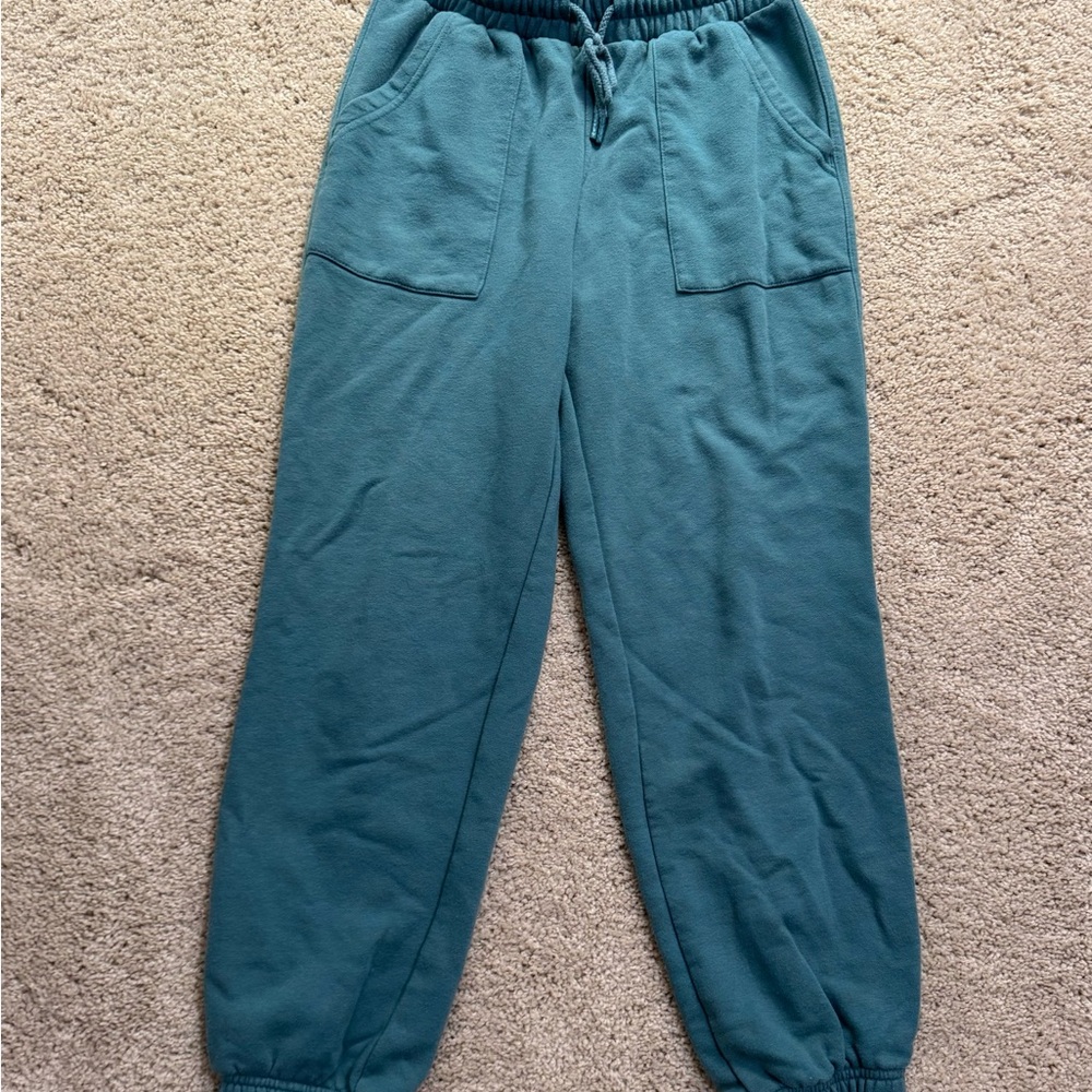 Teal Jogger Sweatpants - Univeral Thread XS